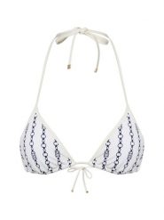Tommy Hilfiger Góra od bikinigo Kobiety biały, S. Białe stroje kąpielowe damskie Tommy Hilfiger, s, z aplikacjami, z mikrofibry. Za 139.95 zł.