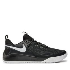 Buty halowe Nike. Czarne buty sportowe męskie Nike, bez wzorów, bez zapięcia. Za 339.99 zł.