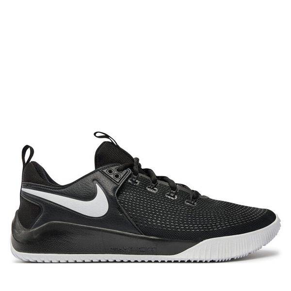 Buty halowe Nike. Czarne buty sportowe męskie Nike, bez wzorów, bez zapięcia. Za 308.99 zł.