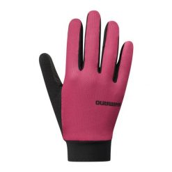 Damskie rękawiczki rowerowe EXPLORER FF, różowe. Czerwone rękawiczki damskie Shimano, bez wzorów. Za 259.90 zł.