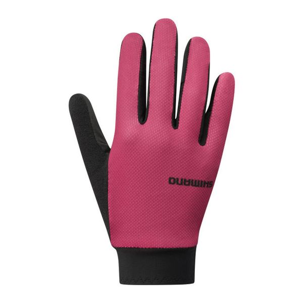 Damskie rękawiczki rowerowe EXPLORER FF, różowe. Czerwone rękawiczki damskie Shimano, bez wzorów. Za 259.90 zł.