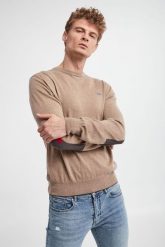 Sweter męski wełniany LA MARTINA. Swetry męskie La Martina, m, bez wzorów, z wełny, bez kołnierzyka, bez ramiączek. W wyprzedaży za 408.87 zł.