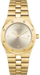 Zegarek Rosefield Rosefield SPCGSG-SP01 Zegarek damski złoty z bransoletą 33 mm. Żółte zegarki damskie Rosefield, złote. Za 460.99 zł.