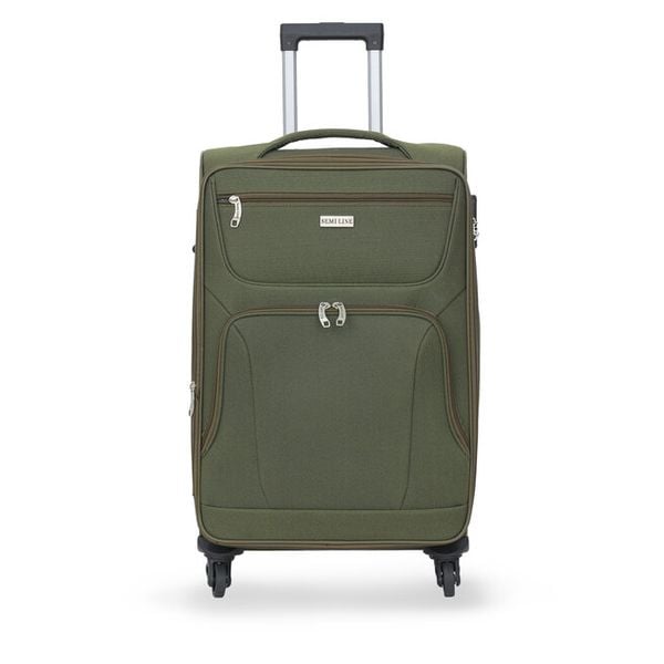 Walizka duża Semi Line. Zielone walizki męskie Semi-line, bez wzorów, duże. Za 219.99 zł.