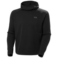 Bluza Helly Hansen Versalite Fleece. Czarne bluzy męskie Helly Hansen, m, bez wzorów, bez ramiączek, bez kaptura. Za 327.00 zł.