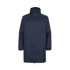 Parka JOTT Oban. Niebieskie parki męskie Jott, m, bez wzorów, z materiału, bez kołnierzyka, z kapturem. Za 523.20 zł.