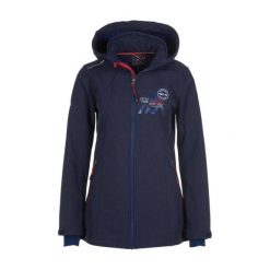 Damska kurtka softshellowa Peak Mountain Amont. Zielone kurtki sportowe damskie Peak Mountain, l, bez wzorów, bez ramiączek, bez kaptura, trekkingowe. W wyprzedaży za 309.50 zł.