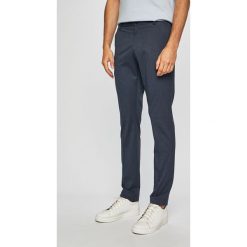 Selected - Spodnie. Niebieskie eleganckie spodnie męskie Selected, bez wzorów, z elastanu, eleganckie. W wyprzedaży za 99.90 zł.