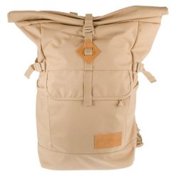 Plecak sportowo-turystyczny dla dorosłych Hatchet Rolltop Backpack. Brązowe plecaki męskie Jansport, bez wzorów, z materiału, sportowe. Za 319.99 zł.