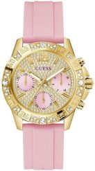 Zegarek Guess Zegarek damski Guess GW0772L6 CYRKONIE różowy. Czerwone zegarki damskie Guess. Za 849.00 zł.