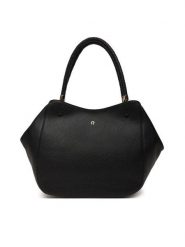 Aigner Torebka 137422 Czarny. Czarne shopperki damskie Aigner, bez wzorów, ze skóry, bez dodatków. Za 2,819.00 zł.