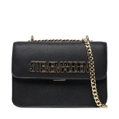 Torebka Steve Madden. Czarne torebki do ręki damskie Steve Madden, bez wzorów, bez dodatków. Za 379.99 zł.