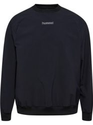 Bluza Hummel Blaze26 Athleisure. Czarne bluzy damskie Hummel, l, bez wzorów, z materiału, klasyczne, bez ramiączek, bez kaptura. Za 268.80 zł.
