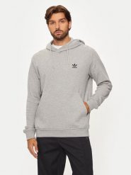 Adidas Bluza Trefoil Essentials IX7670 Szary Regular Fit. Szare bluzy męskie Adidas, m, bez wzorów, z bawełny, bez ramiączek, bez kaptura. Za 199.99 zł.