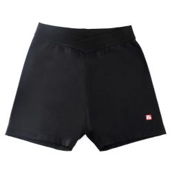 CTS02 Szorty do biegania i fitnessu w kolorze czarnym. Czarne szorty damskie BARNETT, bez wzorów. Za 109.00 zł.