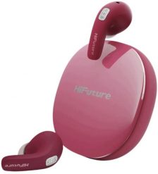 Słuchawki HiFuture FLYBUDS AI Hot pink - Słuchawki. Różowe słuchawki dokanałowe HiFuture. Za 186.39 zł.