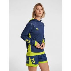 Damska bluza z kapturem Hummel hmlLEAD poly. Niebieskie bluzy damskie Hummel, s, bez wzorów, eleganckie, bez ramiączek, z kapturem. W wyprzedaży za 232.60 zł.