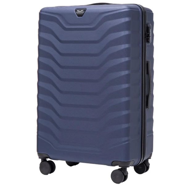 Walizka duża Wings PEAFOWL 2.0 28" BLUE. Niebieskie walizki damskie Wings, bez wzorów, z materiału, duże. Za 259.90 zł.