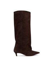 Steve Madden Kozaki Luca 11005118 Brązowy. Brązowe kozaki damskie Steve Madden, bez wzorów, ze skóry, bez obcasa, na płaskiej podeszwie, bez zapięcia. Za 1,159.00 zł.