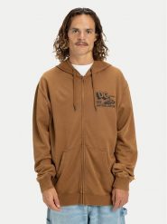 DC Shoes Bluza Parts Dep EDYSF03257 Brązowy Regular Fit. Brązowe bluzy męskie DC Shoes, l, bez wzorów, z bawełny, bez ramiączek, bez kaptura. Za 369.99 zł.