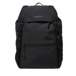 Plecak HUGO. Czarne plecaki męskie Hugo, bez wzorów, sportowe. Za 659.99 zł.