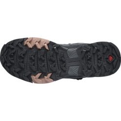 Buty trekkingowe damskie Salomon X Ultra 4 Mid Gtx W. Czerwone obuwie trekkingowe damskie Salomon, z materiału, bez zapięcia. Za 799.00 zł.