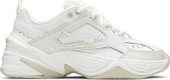 BUTY DAMSKIE NIKE M2K TEKNO SNEAKERSY WHITE AO3108 006 r.40,5. Białe obuwie sportowe damskie Nike, bez wzorów, bez zapięcia. Za 339.00 zł.