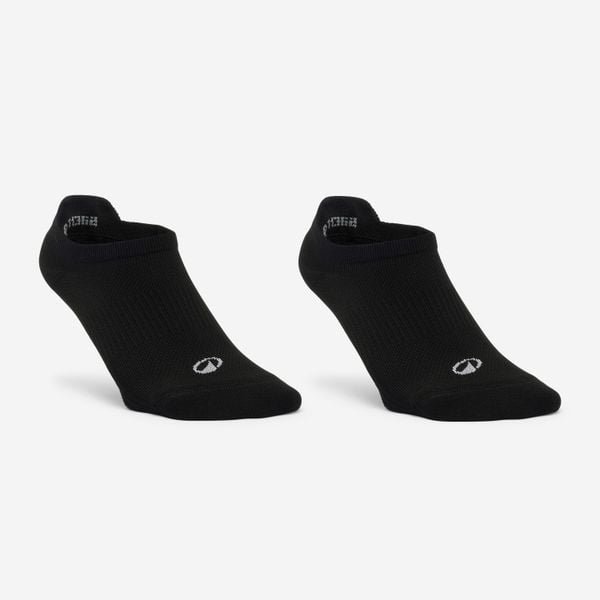 Skarpetki fitness niskie 2 pary. Skarpetki damskie DOMYOS, bez wzorów, z dzianiny. Za 19.99 zł.