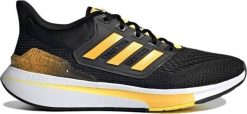 Adidas Buty Męskie GZ4082 EQ21 Run czarno/żółte r. 40 2/3. Czarne buty sportowe męskie Adidas, bez wzorów, bez zapięcia. Za 290.07 zł.