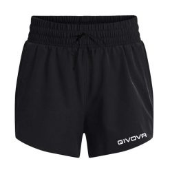 Givova Roota Donna krótkie spodenki damskie XS. Czarne szorty damskie Givova, bez wzorów. Za 248.99 zł.