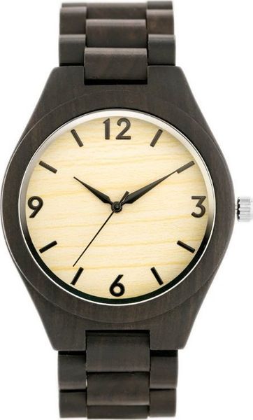 Zegarek ZEGAREK MĘSKI DREWNIANY (zx054a). Zegarki męskie NoName, bez wzorów. Za 153.41 zł.