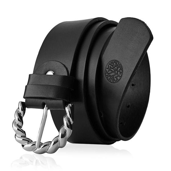 Skórzany pasek damski BETLEWSKI Czarny 85. Czarne paski damskie Betlewski, bez wzorów, ze skóry. Za 119.00 zł.