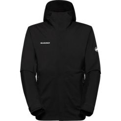 Kurtka trekkingowa męska Mammut Wanderjacke Alto Hardshell. Czarne kurtki męskie Mammut, m, bez wzorów, z hardshellu, z kapturem, trekkingowe. Za 1,056.00 zł.