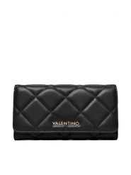 Valentino Portfel Ocarina VPS3KK113R Czarny. Czarne portfele damskie Valentino, ze skóry. Za 189.99 zł.