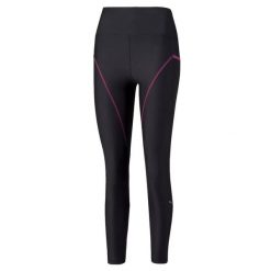 Damskie legginsy Puma Run Marathon Tight czarne. Czarne legginsy damskie Puma, bez wzorów. Za 229.95 zł.