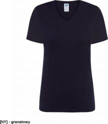 JHK TSRLCMFP - Bluzka z krótkim rękawem - granatowy XL. Niebieskie bluzki damskie JHK, xl, bez wzorów, bez kołnierzyka, bez ramiączek. Za 15.16 zł.