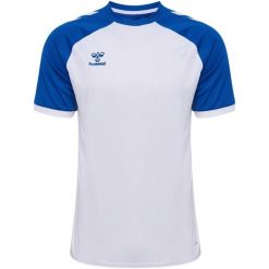 Koszulka Hummel League. Białe bluzki damskie Hummel, bez wzorów, eleganckie, bez kołnierzyka, bez ramiączek. Za 147.00 zł.