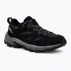 Buty trekkingowe Jack Wolfskin Vojo Tour Texapore Low. Czarne buty zimowe męskie Jack Wolfskin, bez wzorów, bez obcasa, bez zapięcia. Za 575.50 zł.