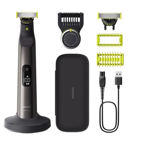 Męska Philips OneBlade Pro 360 QP6652/61 grafitowy. Golarki i trymery Philips. Za 330.00 zł.