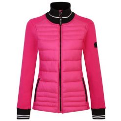 Kurtka Damska Icy Hybrid Padded Jacket. Czerwone kurtki sportowe damskie Dare 2B, l, bez wzorów, z puchu, bez ramiączek, bez kaptura, trekkingowe. Za 172.99 zł.