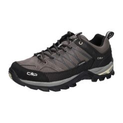Niskie buty trekkingowe CMP Rigel waterprof. Białe trekkingi męskie CMP, z materiału, bez zapięcia. Za 379.25 zł.