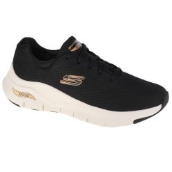 Buty sportowe Sneakersy damskie, Skechers Arch Fit-Big Appeal. Białe obuwie sportowe damskie Skechers, bez wzorów, bez zapięcia, trekkingowe. Za 379.99 zł.