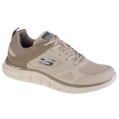 Buty sportowe Sneakersy męskie, Skechers Track-Syntac. Buty sportowe męskie Skechers, bez wzorów, bez zapięcia, trekkingowe. Za 299.99 zł.