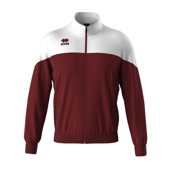 Kurtka dresowa Errea Buddy. Czerwone kurtki męskie ERREA, m, bez wzorów, z dresówki, biznesowe, bez kaptura. Za 235.99 zł.