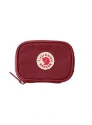 Portfel Fjallraven Kanken Card Wallet - ox red. Czerwone portfele męskie Fjällräven, bez wzorów, z materiału. Za 166.09 zł.