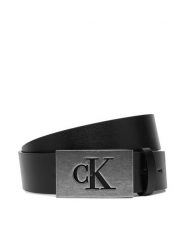 Calvin Klein Pasek Męski Ck Plaque Smooth 35Mm LV04D7043G Czarny. Czarne paski męskie Calvin Klein, ze skóry. Za 289.99 zł.