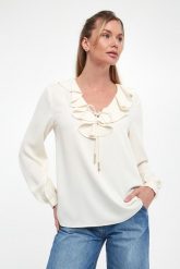Koszula damska Bastienne JOOP!. Koszule damskie JOOP!, xs, bez wzorów, bez kołnierzyka, bez ramiączek. Za 819.00 zł.