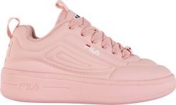 Buty damskie Fila Superbubble różowe FFW0536 40123 40. Czerwone obuwie sportowe damskie Fila, bez wzorów, bez zapięcia. Za 482.60 zł.