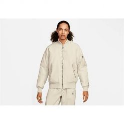 Kurtka uniwersalna męska Nike Air Jordan Essential Statement. Białe kurtki męskie Nike, m, bez wzorów, z bawełny, klasyczne, bez kaptura. Za 1,271.00 zł.