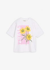 T-shirt oversize z czystej bawełny organicznej. Białe t-shirty damskie bonprix, bez wzorów, z bawełny, bez kołnierzyka, bez ramiączek. Za 64.99 zł.